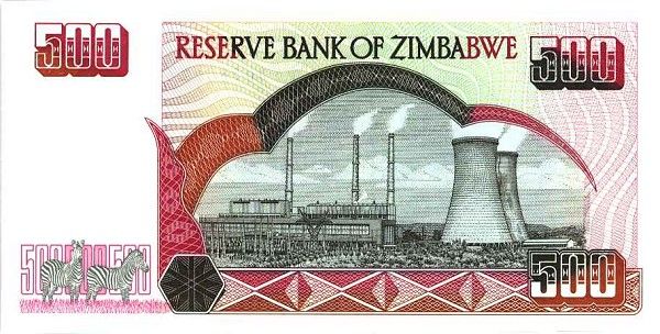 Pieniądze świata - Zimbabwe - dolar...jpg