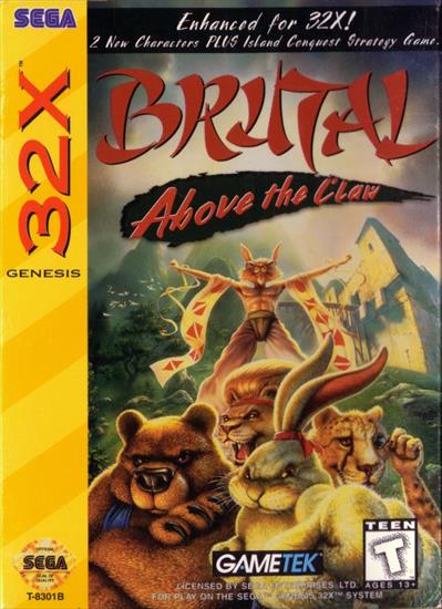 32X - Brutal Unleashed Above The Claw 1995.jpg