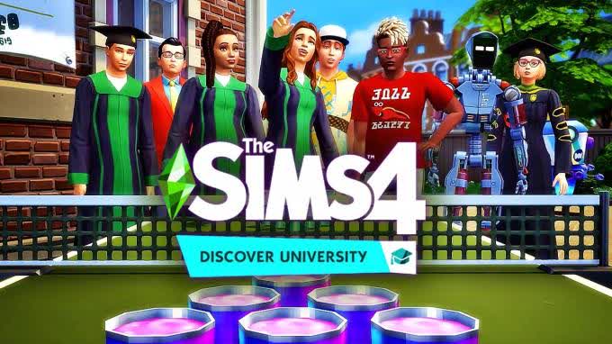 The Sims 4 CAŁA KOLEKCJA  Uniwersytet PL z 15 Listopada 2019 - The Sims 4 Discover University 3.jpg