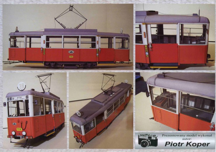 Modelik 2008-34 - Tramwaj typu N polski tramwaj miejski z 1948 roku A3 - 19.jpg