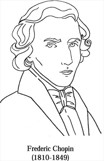 Fryderyk Chopin - Fryderyk Chopin - kolorowanka 2.gif